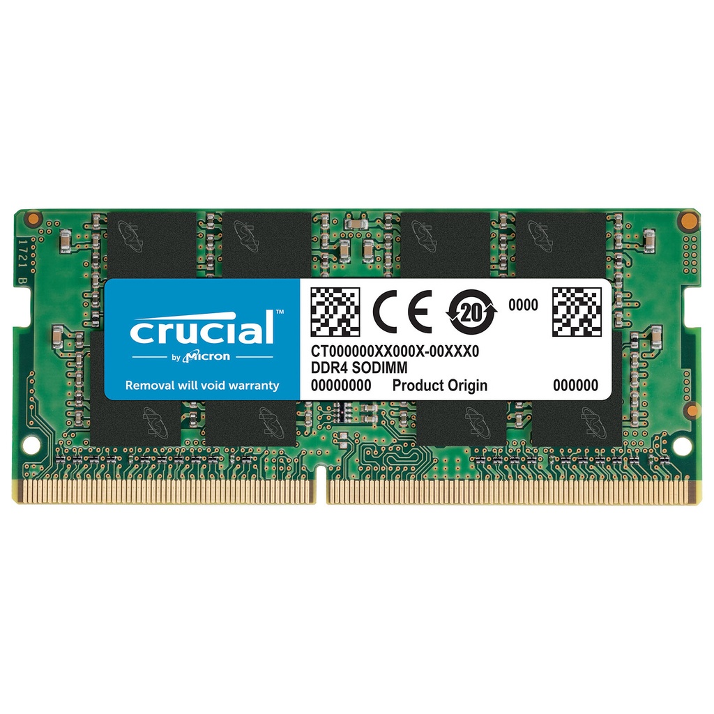 [1906402144] Crucial CT16G4SFRA32A 16GB DDR4 3200 Mhz SODIMM