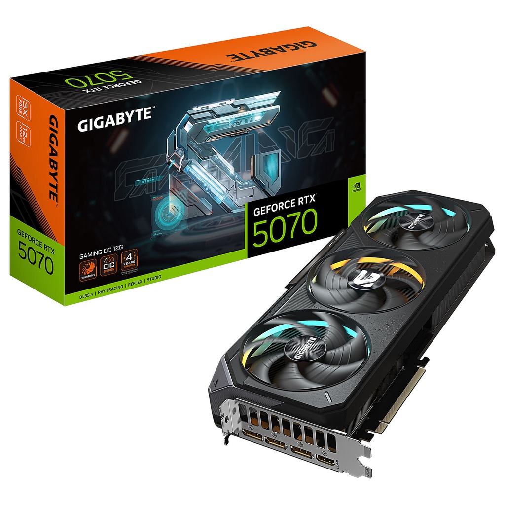 Gigabyte GeForce RTX 5070 GAMING OC 12GO