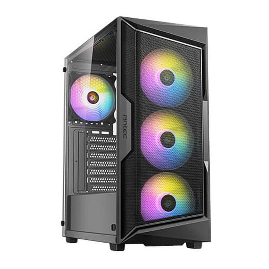 Boitier Moyen Tour ATX Antec AX61 Elite RGB avec panneau vitré (Noir)