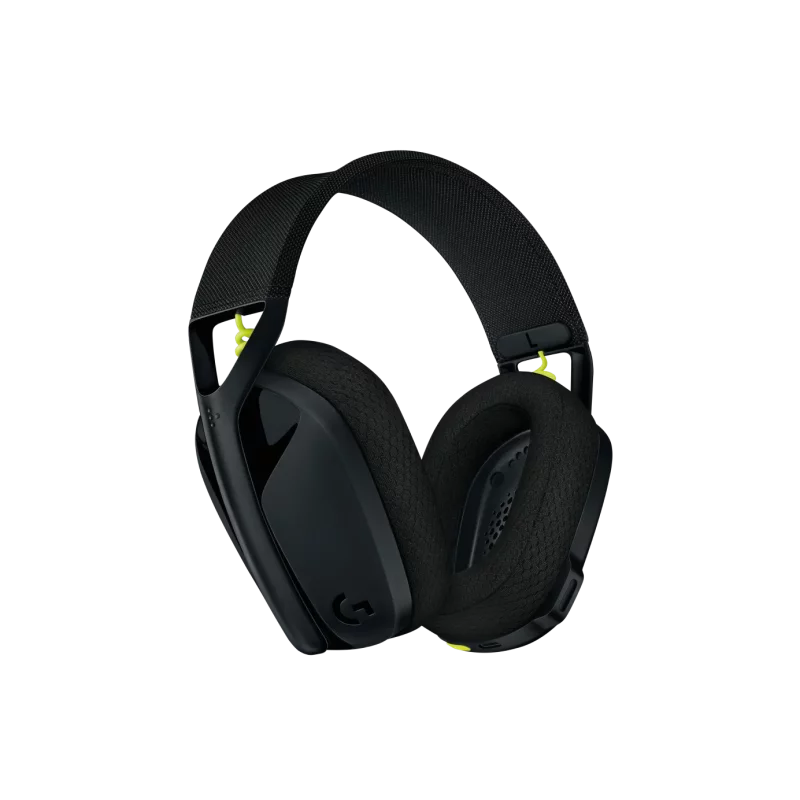 Casque Gamer sans fil Logitech G435 LightSpeed (Noir/Jaune)