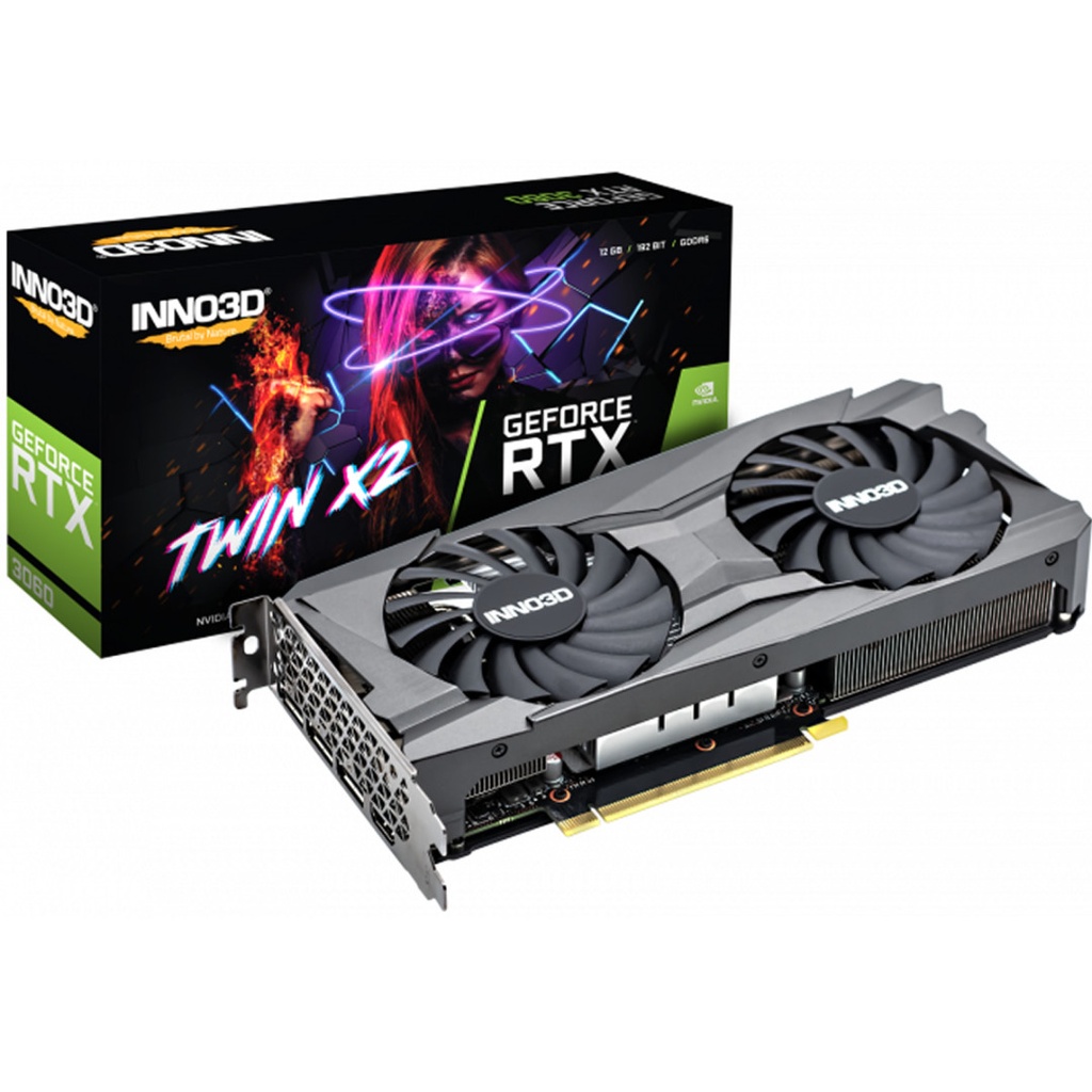Inno3D GeForce RTX 3060 Twin X2 12GB Ampere Graphics Card