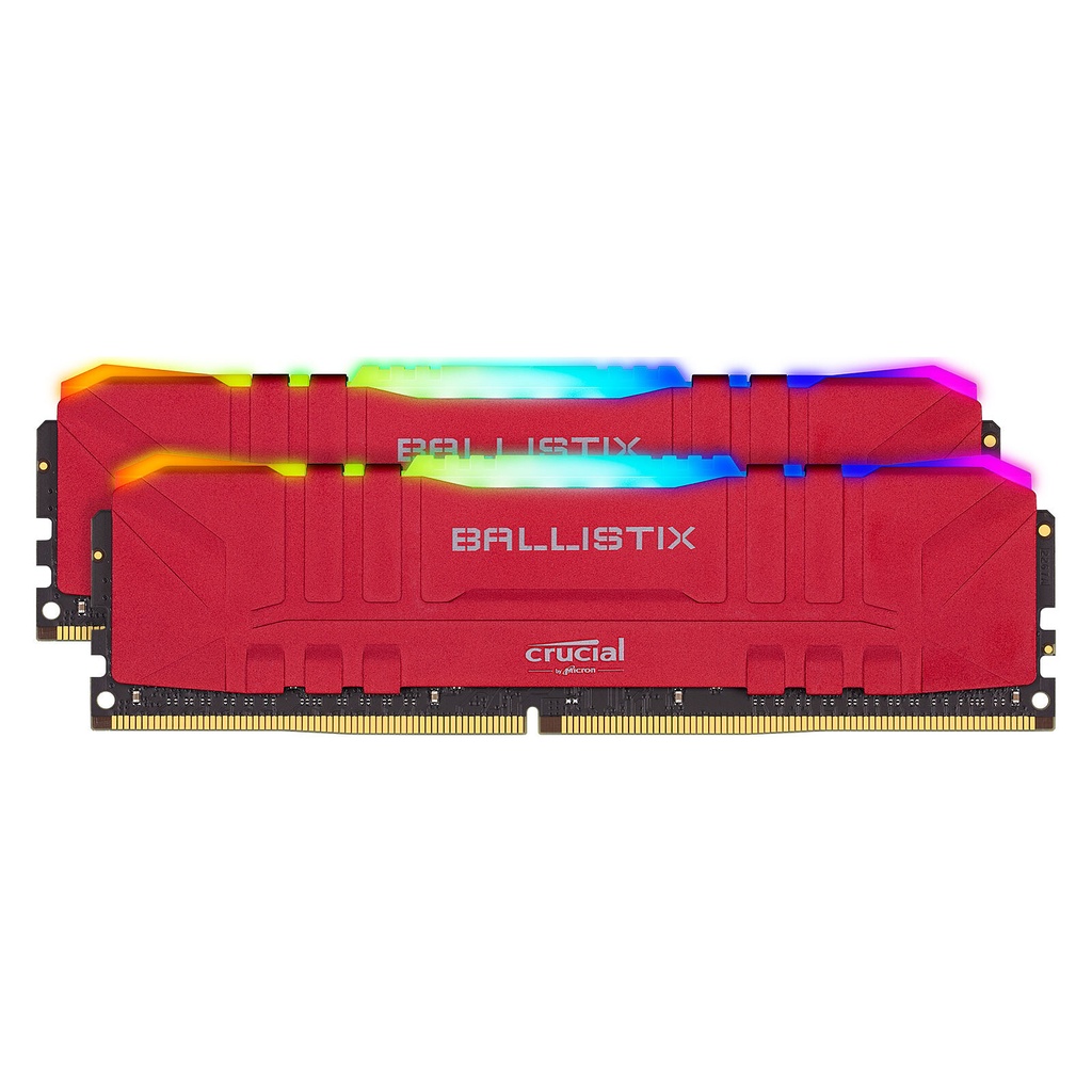 CRUCIAL BALLISTIX RGB DDR4 16Go 3000 MHZ RED