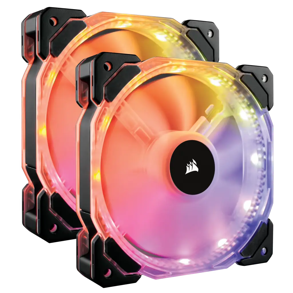 Corsair HD140 RGB LED Lot de 2