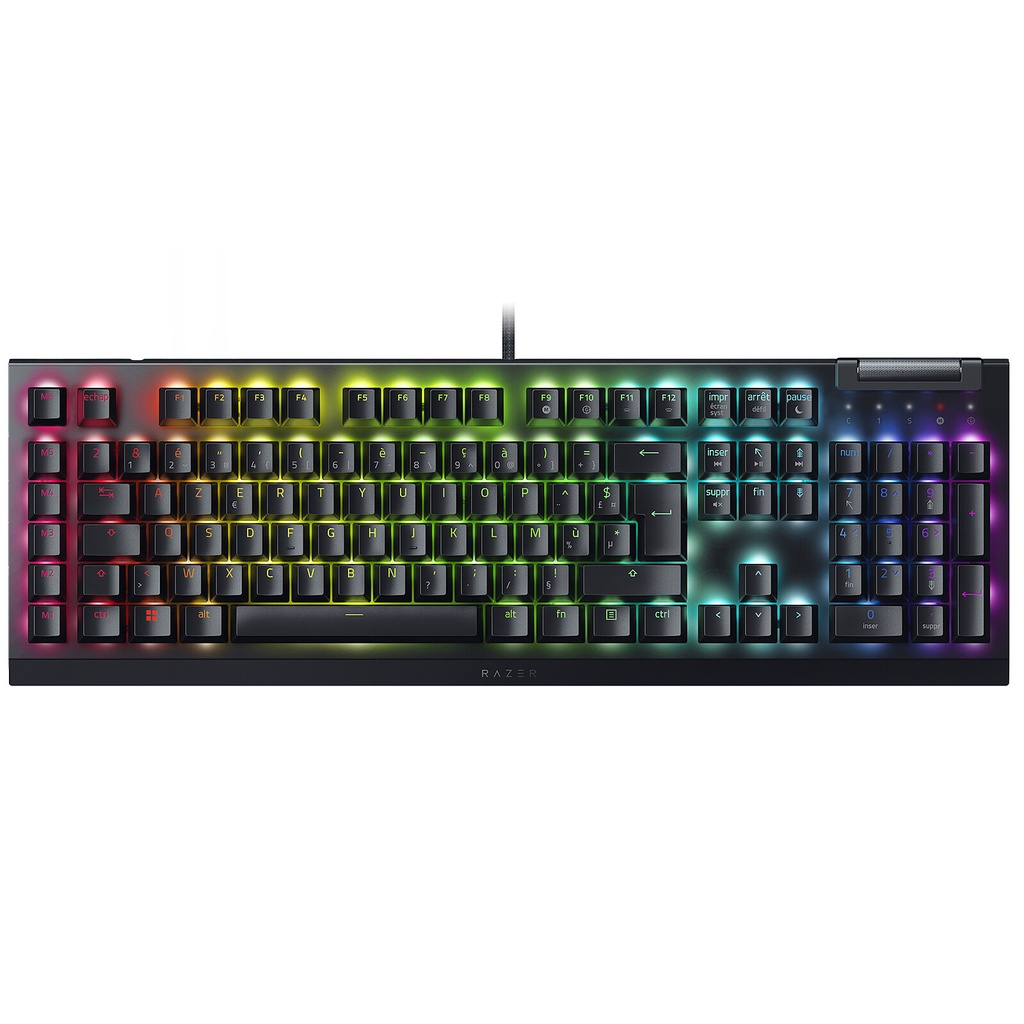 Clavier Gamer Razer BlackWidow V4 X Green Switch AZERTY