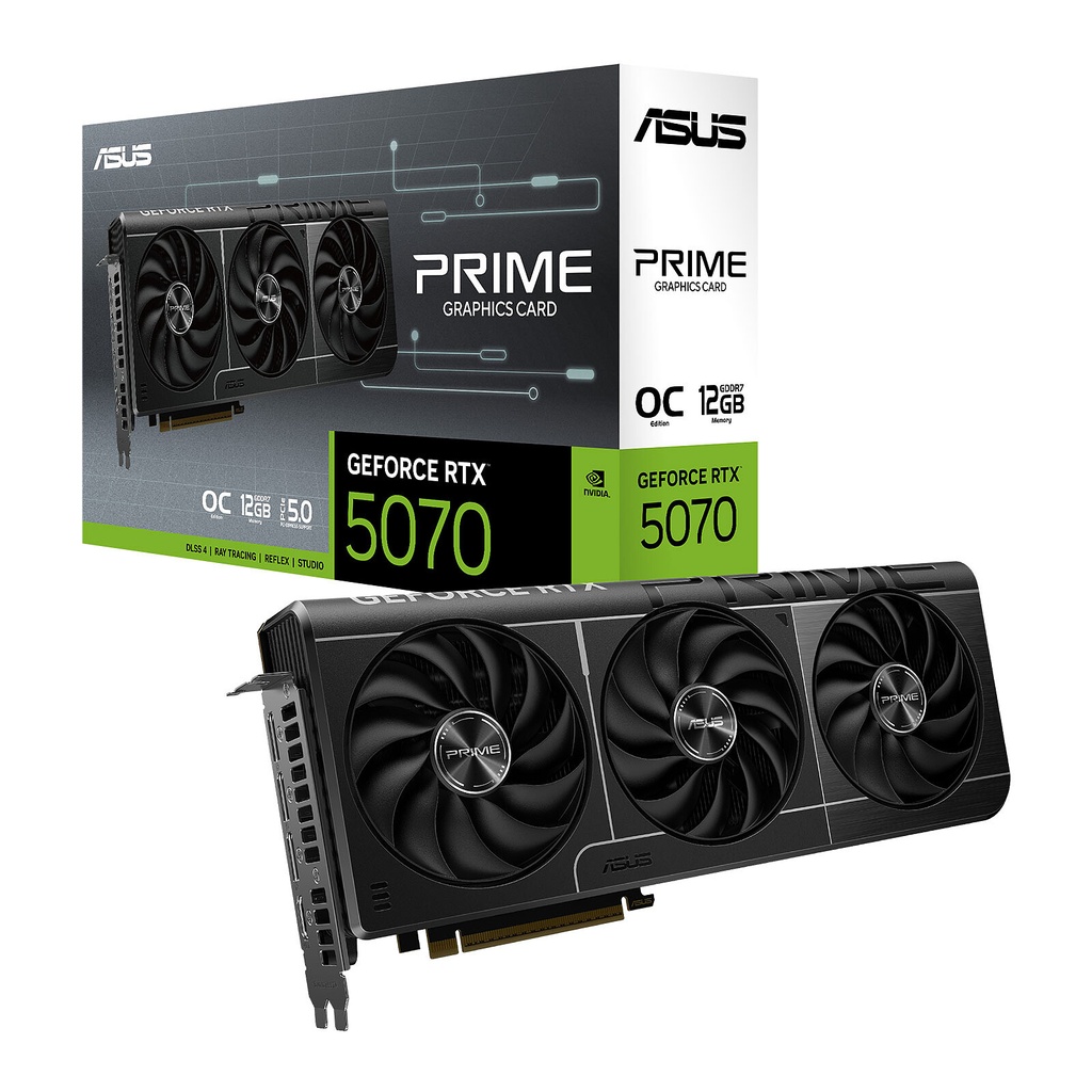 Carte graphique ASUS Prime GeForce RTX 5070 OC 12G GDDR7