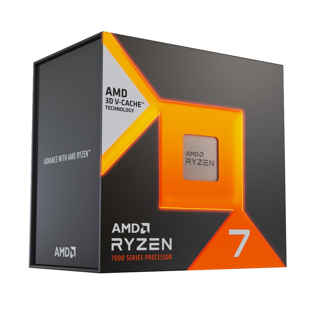 Processeur AMD Ryzen 7 7800X3D (AM5) 5.0 GHz - 8 coeurs 3D V-Cache