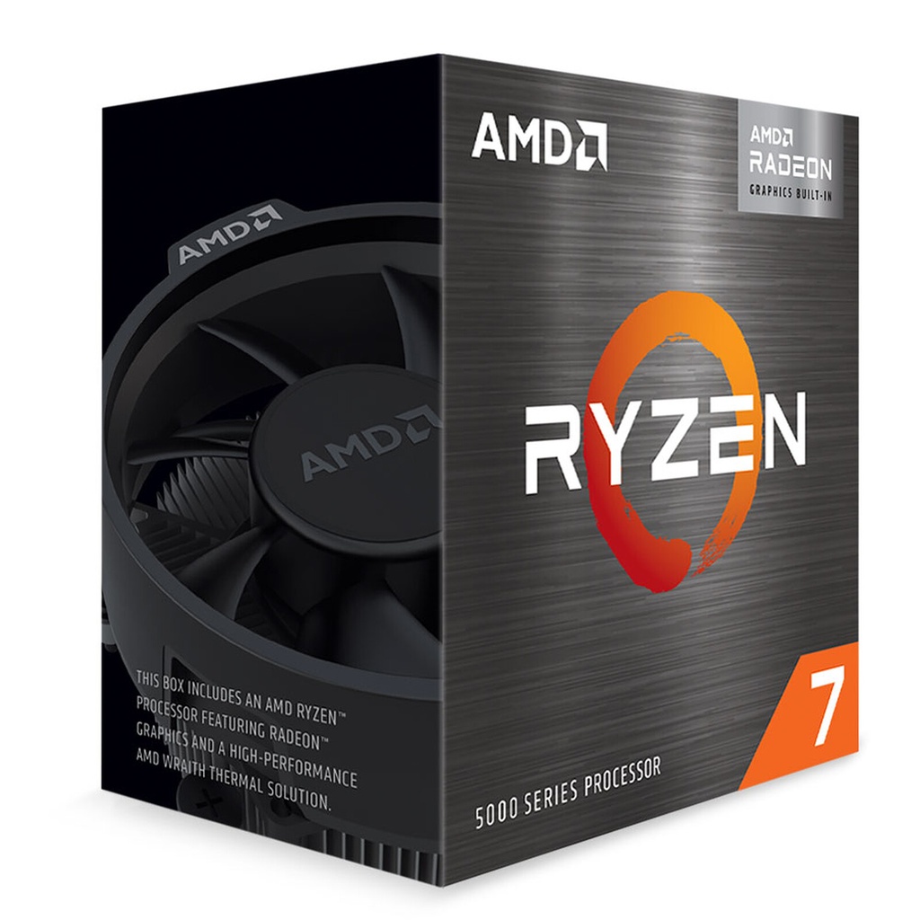 AMD Ryzen 7 5700G - 3.8/4.6 GHz, 8 cœurs, Radeon Vega 8, AM4
