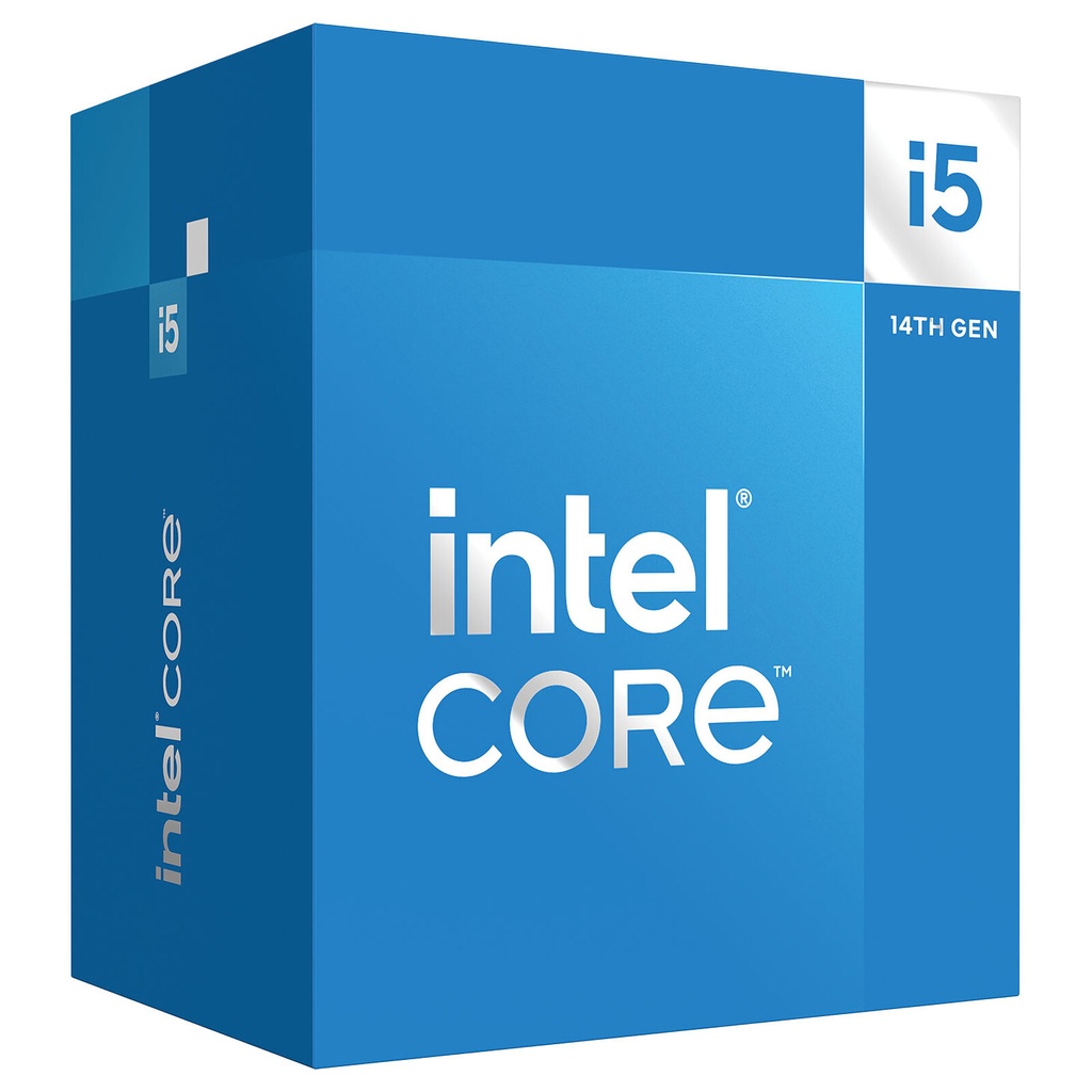 INTEL Core i5-14400 - 2.5/4.7 GHz, 10 cœurs (6P+4E), LGA1700