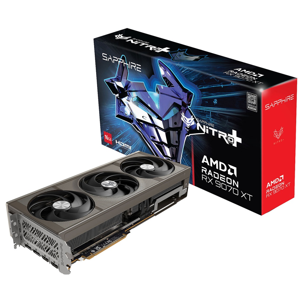 Sapphire NITRO+ Radeon RX 9070 XT 16G OC
