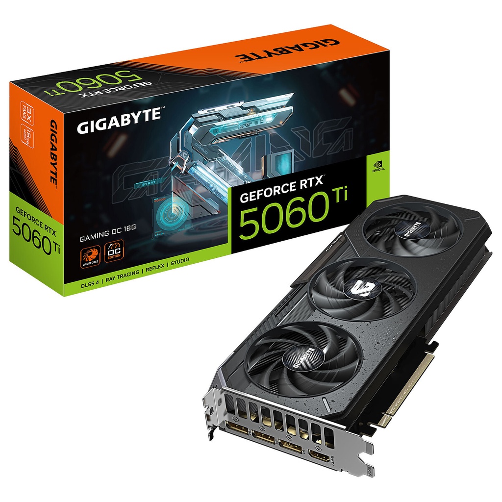 Carte graphique Gigabyte GeForce RTX 5060 Ti GAMING OC 16G