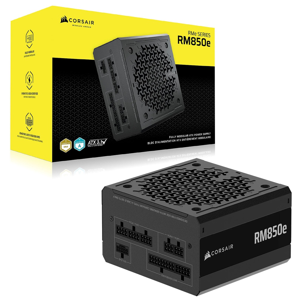 Alimentation Corsair RM850e (2025) 850W 80+ Gold