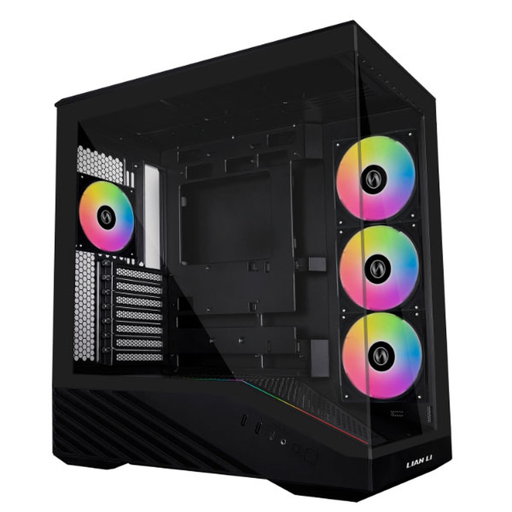 [G99.V100RX.00] Boîtier PC Lian Li Vector V100R RGB - Moyen Tour E-ATX (Noir, vitré)