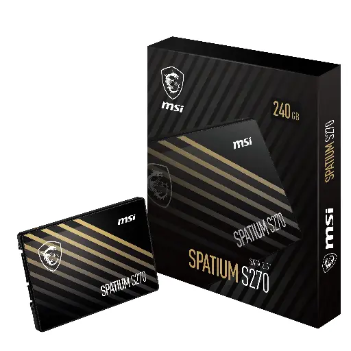 [1208410115] MSI SPATIUM S270 SATA 2.5” 240GB
