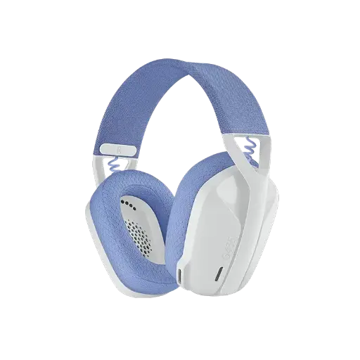CASQUE LOGITECH G435 Lightspeed - Blanc/Sans fil