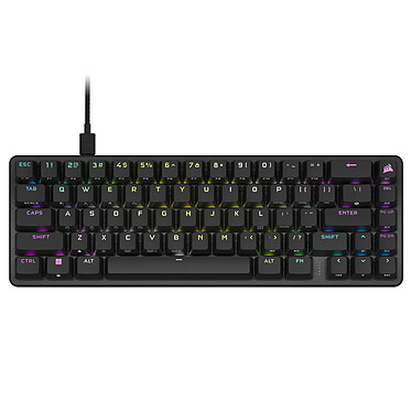 CLAVIER CORSAIR K65 Pro Mini 65% - Noir/RGB/Filaire