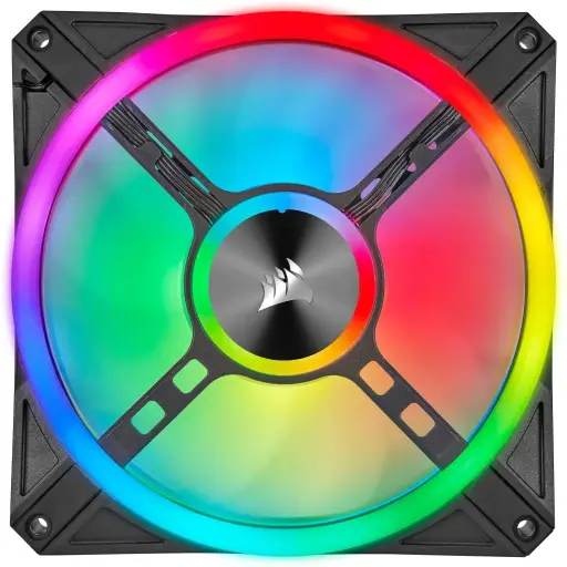 CORSAIR iCUE QL140 RGB LED Noir